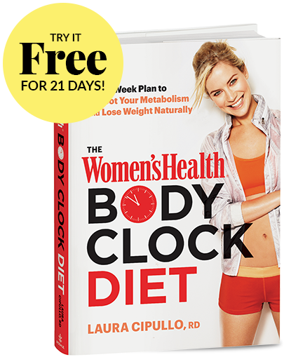 Try The Woman's Health Body Clock Diet FREE for 21 days!