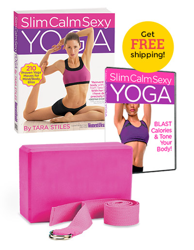 Slim Calm Sexy Yoga book, DVD, and gift!